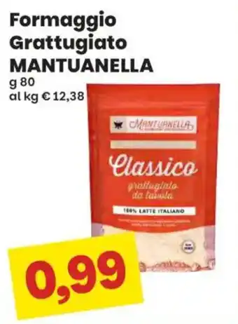 Prix Quality Formaggio Grattugiato MANTUANELLA offerta