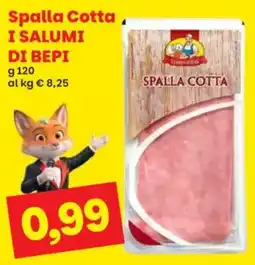 Prix Quality Spalla Cotta I Salumi di Bepi offerta