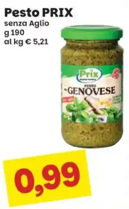 Prix Quality Pesto Prix senza Aglio offerta