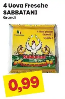 Prix Quality Uova Fresche Grandi SABBATANI offerta