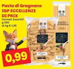 Prix Quality Pasta di Gragnano IGP ECCELLENZE DI PRIX offerta