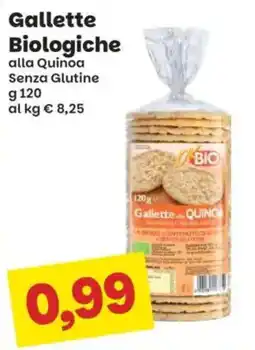 Prix Quality Gallette Biologiche alla Quinoa Senza Glutine offerta