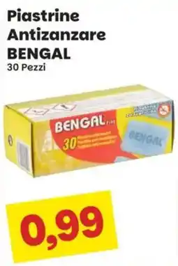 Prix Quality Piastrine Antizanzare BENGAL offerta