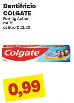 Prix Quality Dentifricio COLGATE Family Action offerta