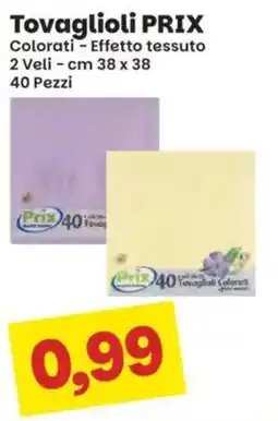 Prix Quality Tovaglioli PRIX offerta