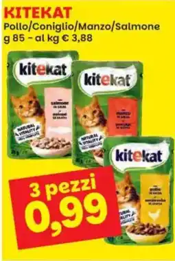 Prix Quality kitekat Pollo/Coniglio/Manzo/Salmone offerta