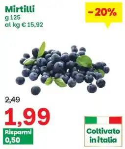 Prix Quality Mirtilli offerta