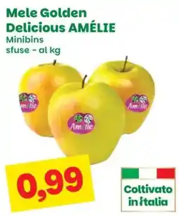 Prix Quality Mele Golden Delicious AMÉLIE offerta