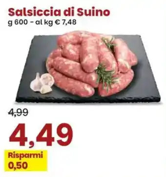 Prix Quality Salsiccia di Suino offerta