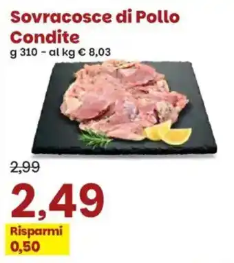 Prix Quality Sovracosce di Pollo Condite offerta
