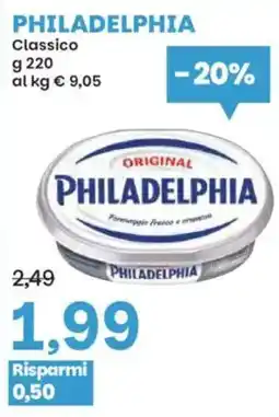 Prix Quality PHILADELPHIA Classico offerta