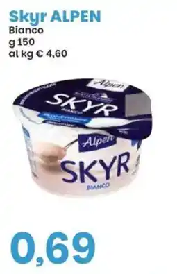 Prix Quality Skyr ALPEN Bianco offerta