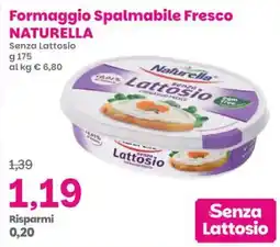 Prix Quality Formaggio Spalmabile Fresco NATURELLA offerta
