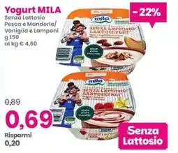 Prix Quality Yogurt MILA Senza Lattosio offerta