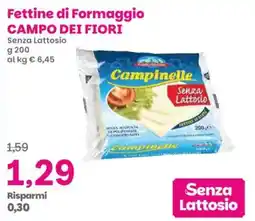 Prix Quality Fettine di Formaggio Campo dei Fiori offerta