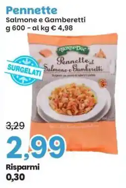 Prix Quality Pennette Salmone e Gamberetti Bonn DOC offerta