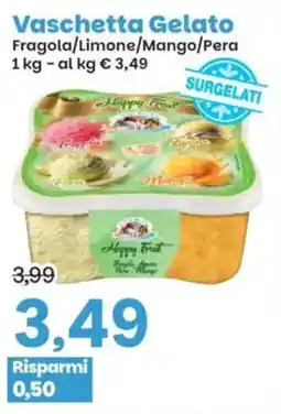 Prix Quality Vaschetta Gelato Happy Fruit offerta
