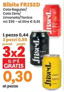 Prix Quality Bibite FRISED offerta