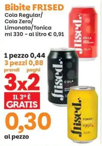 Prix Quality Bibite FRISED offerta