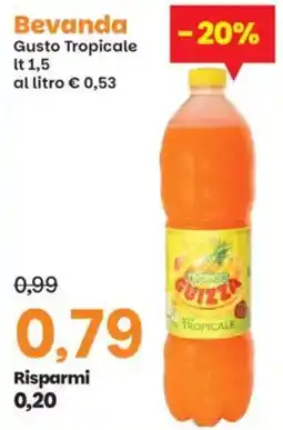 Prix Quality Guizza Gusto Tropicale offerta