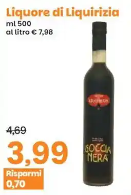 Prix Quality Liquore di Liquirizia Goccia Nera offerta