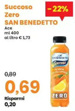 Prix Quality Succoso Zero SAN BENEDETTO offerta