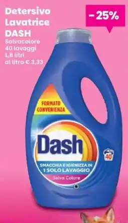 Prix Quality Detersivo Lavatrice DASH Salvacolore offerta