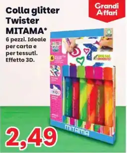 Prix Quality Colla glitter Twister MITAMA offerta