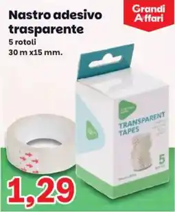 Prix Quality Nastro adesivo trasparente offerta