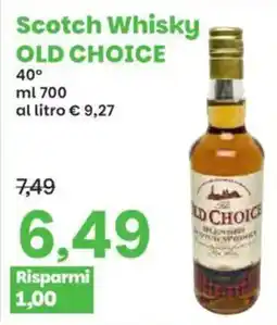 Prix Quality Scotch Whisky OLD CHOICE offerta