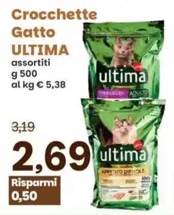 Prix Quality Crochette Gatto ULTIMA offerta