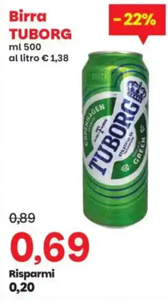 Prix Quality Birra TUBORG offerta