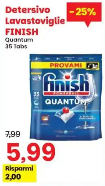 Prix Quality Detersivo Lavastoviglie FINISH Quantum offerta