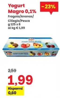 Prix Quality Yogurt Magro 0,1% offerta