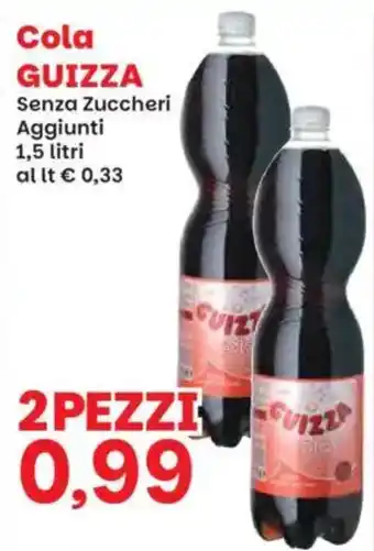 Prix Quality Cola GUIZZA offerta