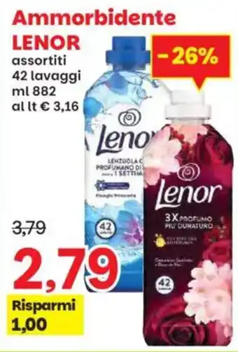 Prix Quality Ammorbidente LENOR assortiti offerta