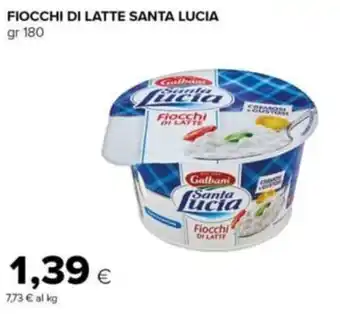 Tigre Amico Fiocchi di latte Santa Lucia offerta