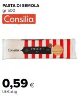 Tigre Amico Pasta di semola Consilia offerta