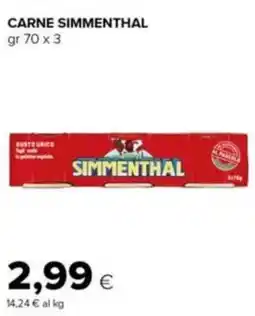 Tigre Amico CARNE SIMMENTHAL offerta