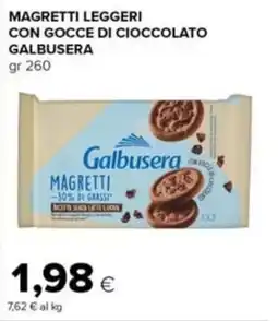 Tigre Amico Magretti leggeri con gocce di cioccolato Galbusera offerta
