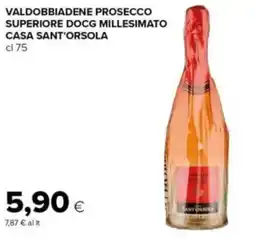 Tigre Amico Valdobbiadene Prosecco Superiore DOCG Millesimato Casa Sant'Orsola offerta