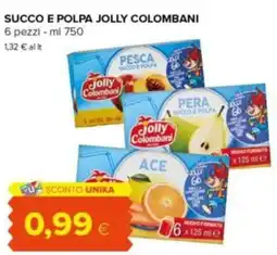 Tigre Amico Succo e polpa Jolly Colombani offerta