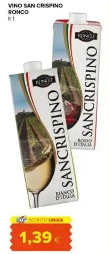 Tigre Amico Vino San Crispino Ronco offerta
