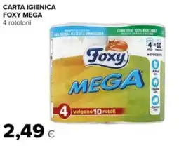 Tigre Amico Carta igienica Foxy Mega offerta