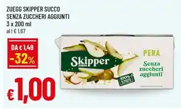 A&O Skipper ZUEGG SUCCO PERA offerta