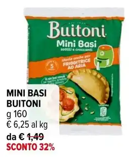 Iperal Mini Basi Buitoni offerta