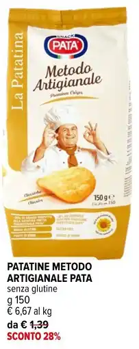 Iperal PATATINE METODO ARTIGIANALE PATA offerta