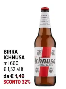 Iperal Birra Ichnusa offerta