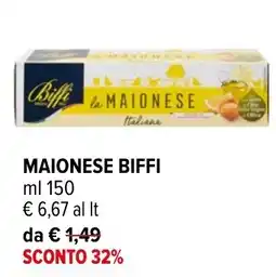 Iperal MAIONESE BIFFI offerta