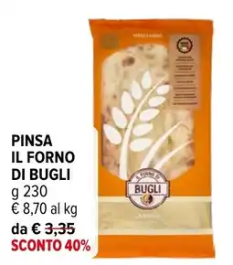 Iperal Pinsa Il Forno di Bugli offerta